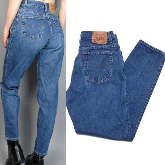 Levi's Denim - VINTAGE Levi's 550 Relaxed Tapered High Rise Jeans